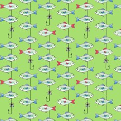 Gnomesville FISH LIGHT GREEN
