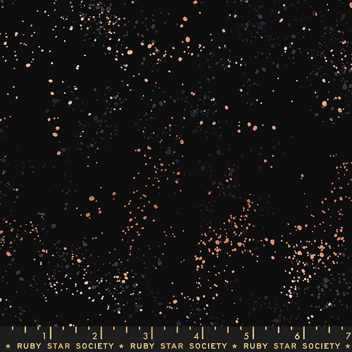 108 Speckled Wide Black