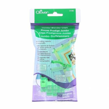 Jumbo Wonder Clips 12pc