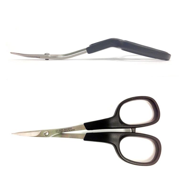 Double Curved Embr Scissor 5"
