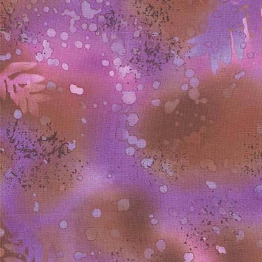*FOSSIL FERN DUSTY AMETHYST