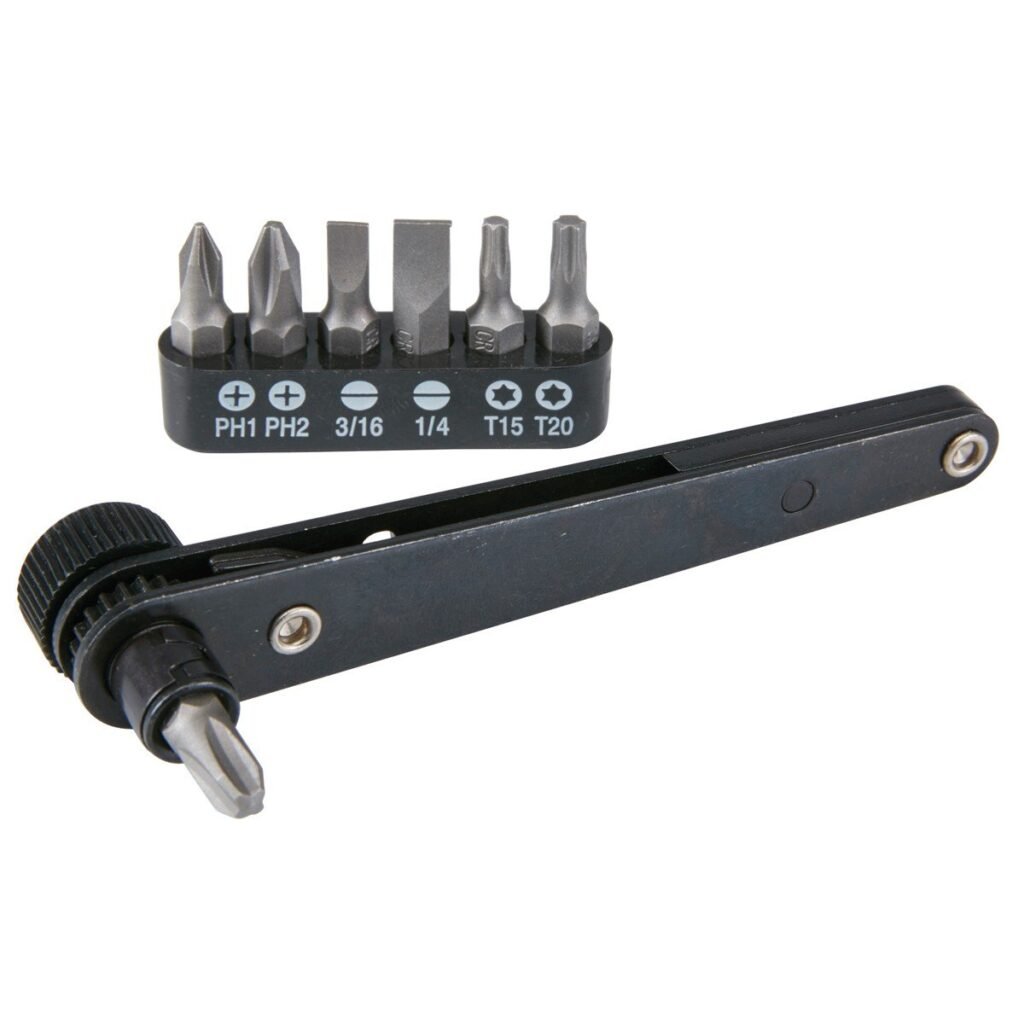 8 pc right angle screwdriver
