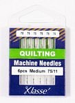 Klasse Quilting 75/11 6 Needles 5 Cassettes