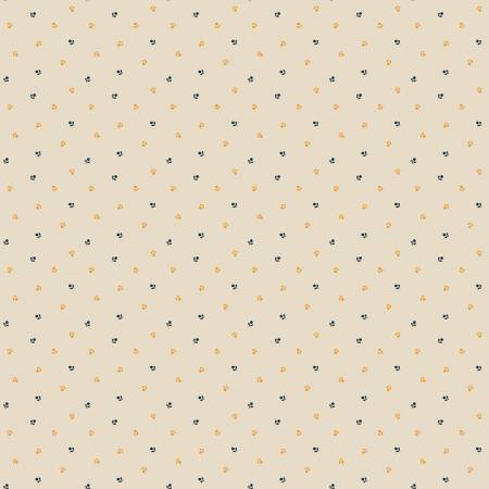 Flower Dots Cream C15165