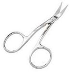 Double Curved Left Handed Scissors
