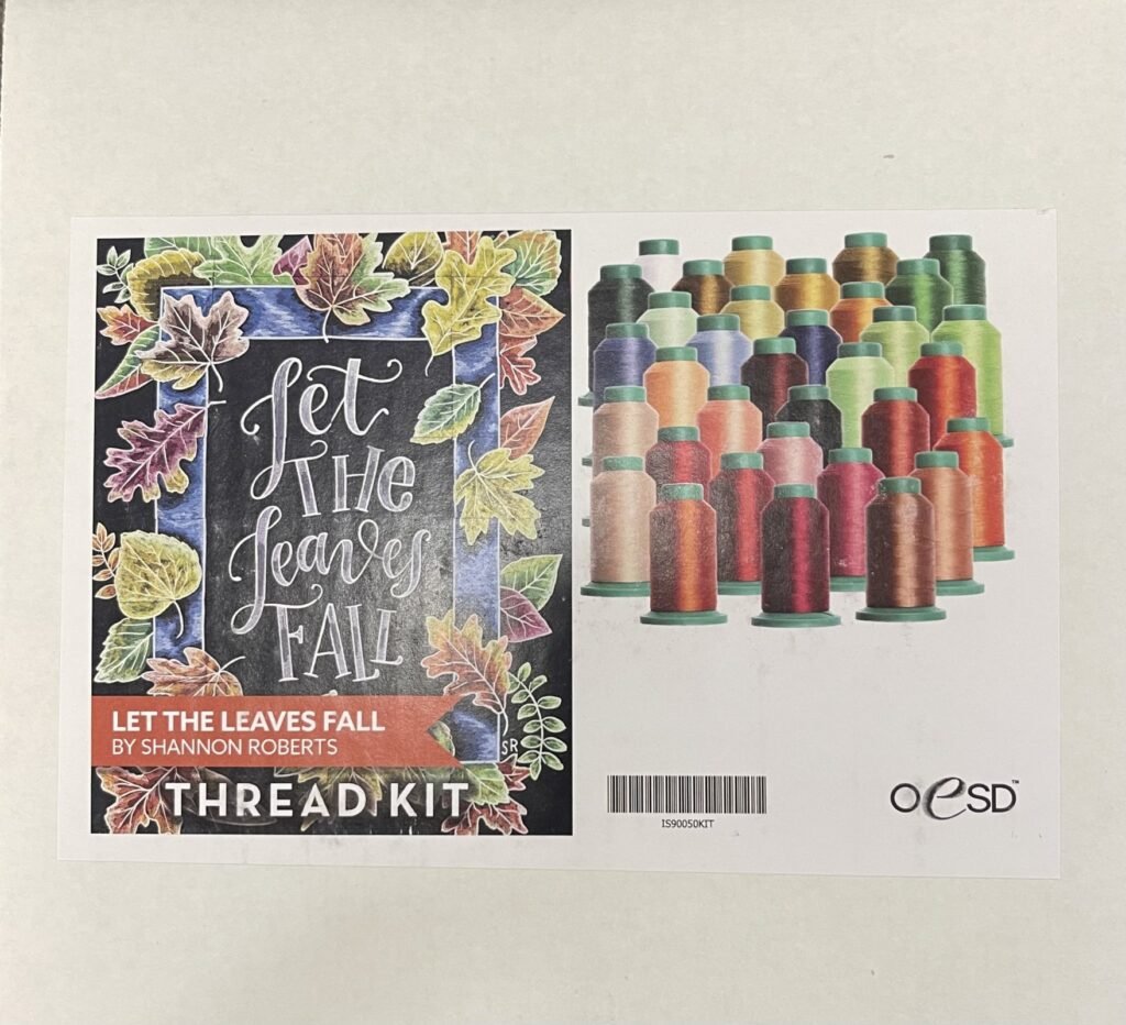 Let the leaves fall Thread Kit