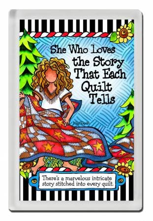 Quilt Story Magnet