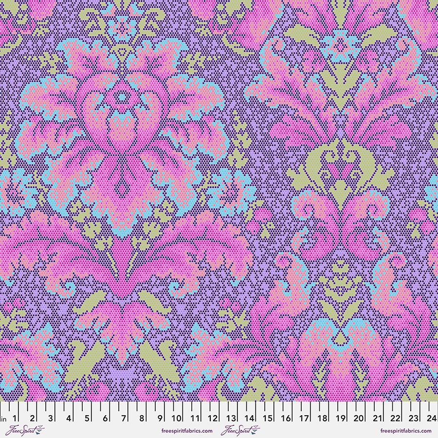 Damask Dot - Violet || Parisville (DejaVu)
