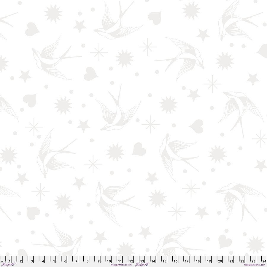 Backing Fabric - Fairy Flakes XL - Snowfall || Tula's True Colors Quilt Backs