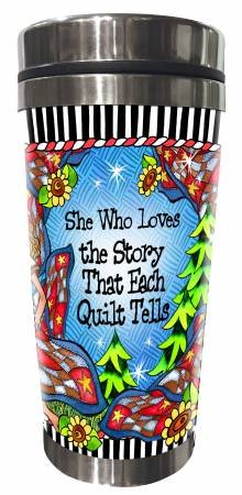 Quilt Story Stainless Steel Tumbler