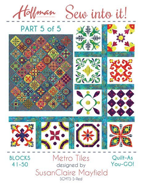Metro Tiles Kit Red Blks 41-50