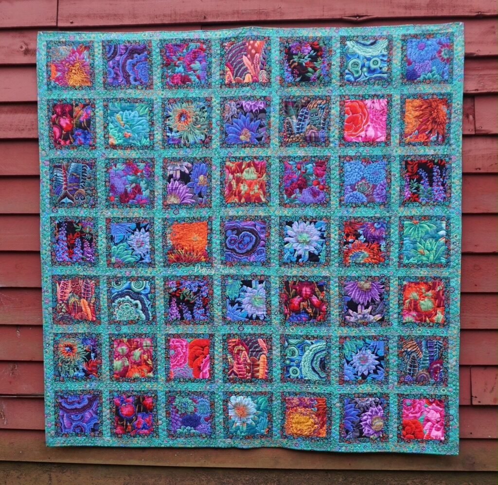KFC Jewel Frame Quilt Kit - Green