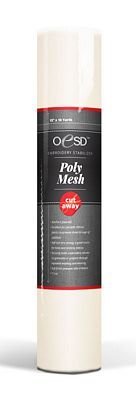 Polymesh Cut White 15"x10yards