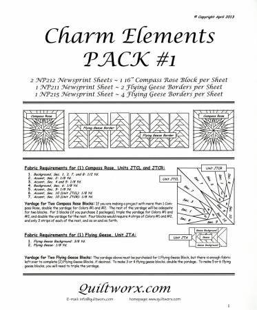 *Judy Neimeyer Charm Elements Pack 1