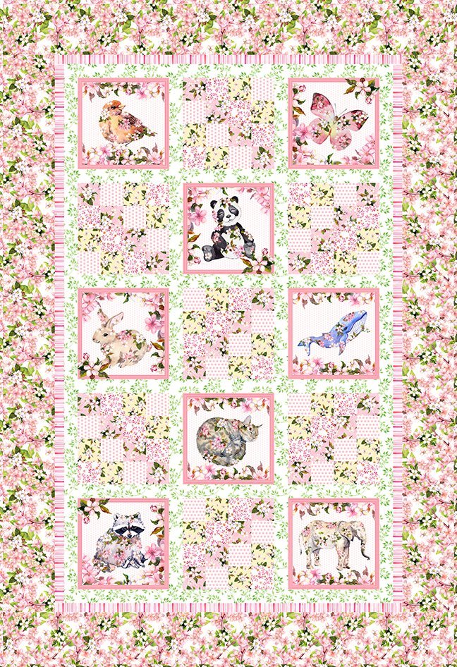 *Pretty in Pink Quilt Pattern