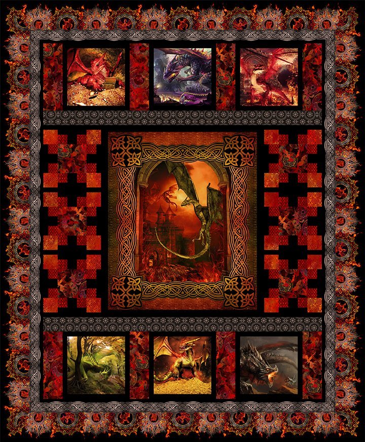 *Dragons Quilt Pattern